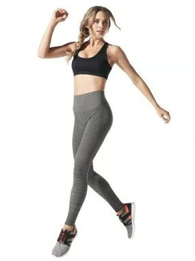 BLANQI Lift-up SportSupport Hipster Cuffed Leggings - Dark grey